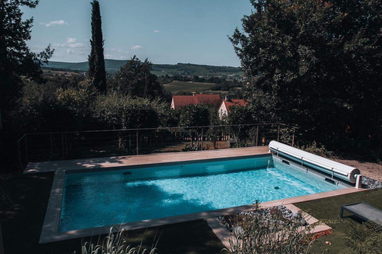 La Ronde Des Bois - Romance Et Bien Etre - Jacuzzi Privatif-Piscine-Patio Mellecey Eksteriør billede